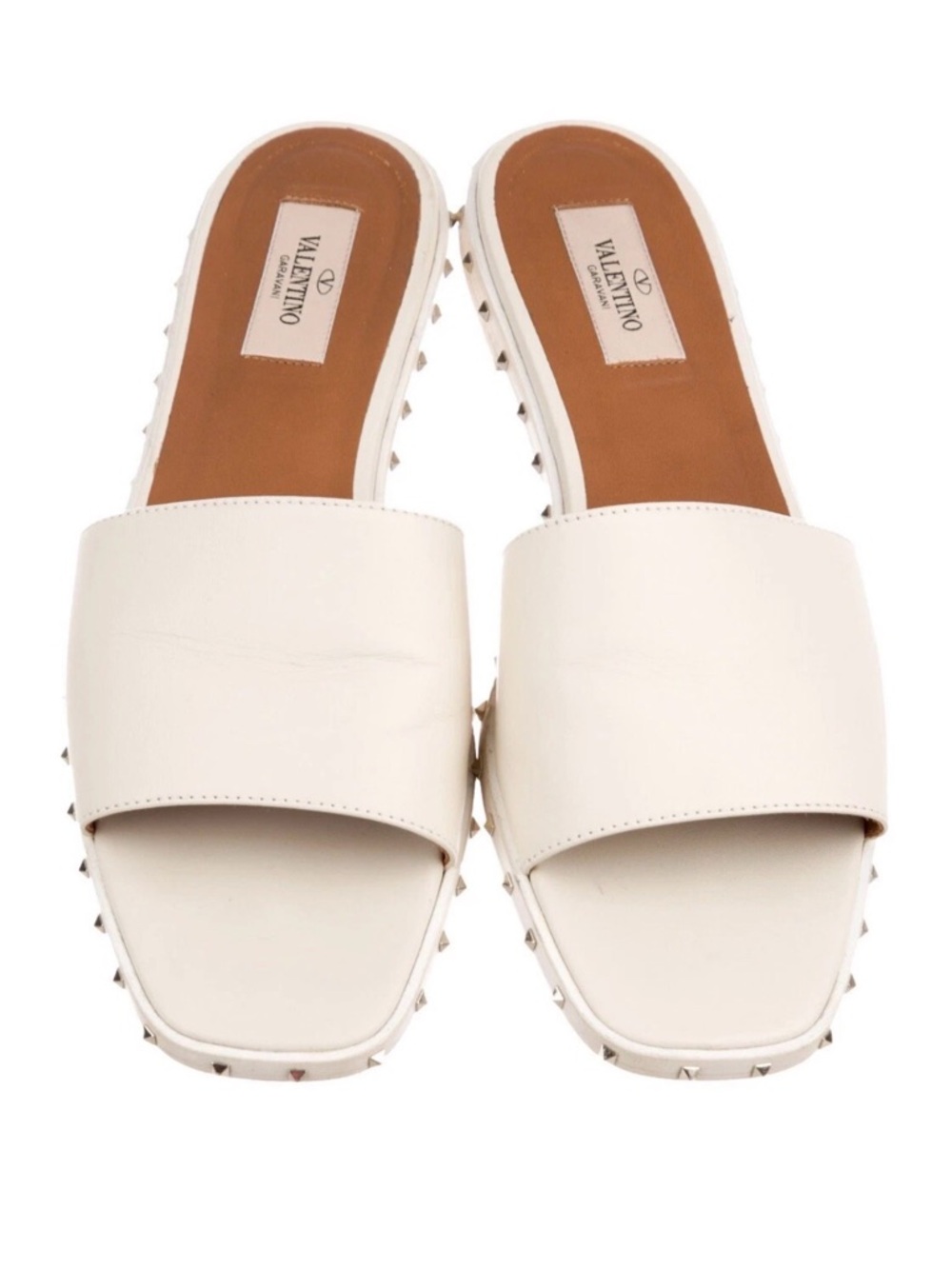 Valentino Rockstud Accents Leather Slides
Women's Size: 7.5 | IT 39 - Picture 4 of 7